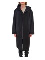 Manteau long noir capuche zip Gimp Mac Rick Owens homme RU02E 1979 WSF 09 boutique Strasbourg vêtement avant garde