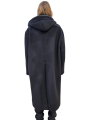 Manteau long noir capuche zip Gimp Mac Rick Owens homme RU02E 1979 WSF 09 boutique Strasbourg vêtement avant garde