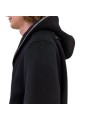 Manteau long noir capuche zip Gimp Mac Rick Owens homme RU02E 1979 WSF 09 boutique Strasbourg vêtement avant garde