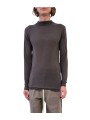 Pull dark dust col montant Mérinos Rick Owens homme RU02E 1625 M 78 boutique Strasbourg online vêtement avant garde mode