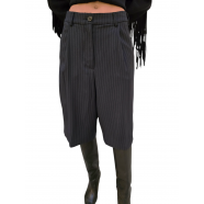 Jupe culotte rayé navy blanc Essentiel Antwerp Femme INTRO I2NA boutique Strasbourg vêtement fashion mode concept store