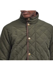 Veste matelassé loden Waterproof dark olive BARBOUR homme MQU1585 OL91 boutique Strasbourg vêtement fashion mode 