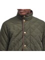 Veste matelassé loden Waterproof dark olive BARBOUR homme MQU1585 OL91 boutique Strasbourg vêtement fashion mode 