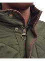 Veste matelassé loden Waterproof dark olive BARBOUR homme MQU1585 OL91 boutique Strasbourg vêtement fashion mode 