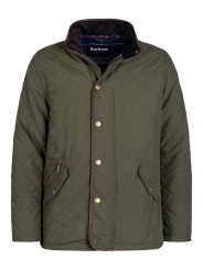 Veste matelassé loden Waterproof dark olive BARBOUR homme MQU1585 OL91 boutique Strasbourg vêtement fashion mode 