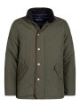Veste matelassé loden Waterproof dark olive BARBOUR homme MQU1585 OL91 boutique Strasbourg vêtement fashion mode 