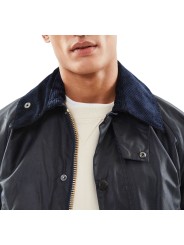 Veste Bedale bleu navy waxée Barbour Homme MWX0018 NY91 boutique Strasbourg vêtement fashion mode jacket