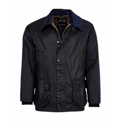 Veste Bedale bleu navy waxée Barbour Homme MWX0018 NY91 boutique Strasbourg vêtement fashion mode jacket