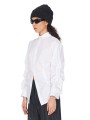 CHEMISE BLANCHE PLISSEE COTON DW72 F25 02 ISABEL BENENATO FEMME boutique Strasbourg vêtement fashion mode 