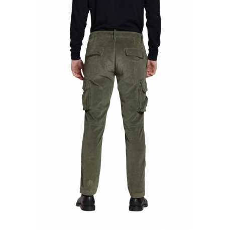Pantalon cargo velours côtelé double vert Cargo Chile Masons homme 2PN29073 VBE033 464 boutique Strasbourg vêtement mode 