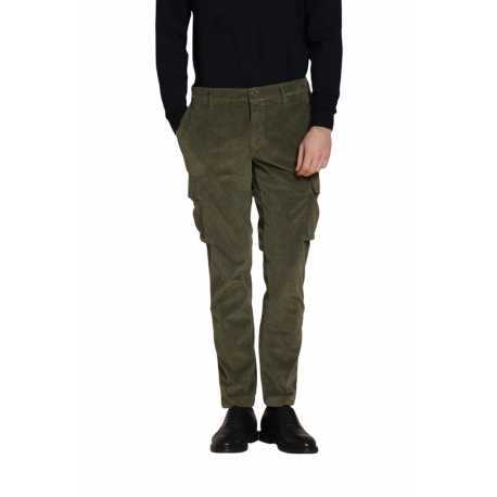Pantalon cargo velours côtelé double vert Cargo Chile Masons homme 2PN29073 VBE033 464 boutique Strasbourg vêtement mode 