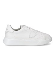 Baskets Temple full blanche cuir BTLU V001 Philippe Model homme boutique Strasbourg sneaker online concept store 