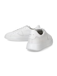 Baskets Temple full blanche cuir BTLU V001 Philippe Model homme boutique Strasbourg sneaker online concept store 
