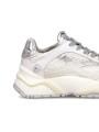 Baskets Odeon cuir mesh blanc spoiler argent BZLD VR04 Philippe Model femme boutique Strasbourg sneaker online store 