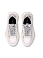Baskets Odeon cuir mesh blanc spoiler argent BZLD VR04 Philippe Model femme boutique Strasbourg sneaker online store 