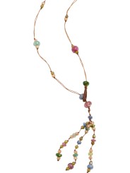 Collier Holy short Prec mix perles natrelles w/zircon 68-HOLS-PREC-D Sharing Boutique online Strasbourg Jewellery Concept store