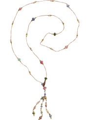 Collier Holy short Prec mix perles natrelles w/zircon 68-HOLS-PREC-D Sharing Boutique online Strasbourg Jewellery Concept store