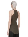 Débardeur Rib Tank vert Bosco Rick Owens Femme RP02E 4101 MR 25 Strasbourg Boutique Online Mode Créateur 