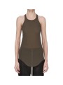 Débardeur Rib Tank vert Bosco Rick Owens Femme RP02E 4101 MR 25 Strasbourg Boutique Online Mode Créateur 