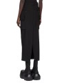 Jupe cargo longue noir Firbanks Skirt RP02E 4379 WGP 09 Rick Owens Femme Strasbourg fashion mode créateur boutique