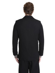 Veste costume mix matière Noir La Haine Inside Us Homme M1133 Strasbourg Boutique Online Mode Créateur 