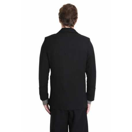 Veste costume mix matière Noir La Haine Inside Us Homme M1133 Strasbourg Boutique Online Mode Créateur 