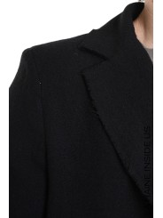 Veste costume mix matière Noir La Haine Inside Us Homme M1133 Strasbourg Boutique Online Mode Créateur 