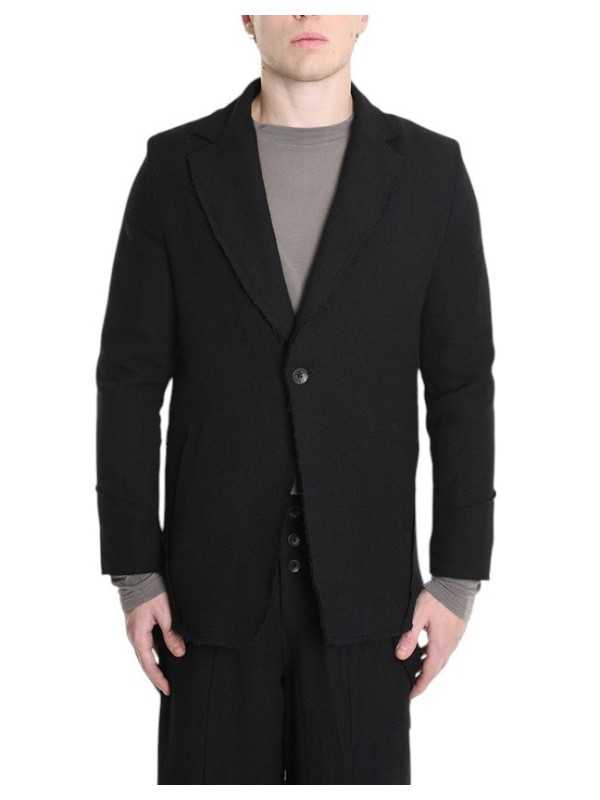 Veste costume mix matière Noir La Haine Inside Us Homme M1133 Strasbourg Boutique Online Mode Créateur 