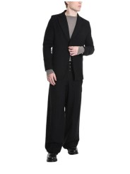 Veste costume mix matière Noir La Haine Inside Us Homme M1133 Strasbourg Boutique Online Mode Créateur 