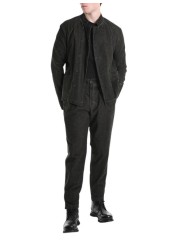 Pantalon costume droit velours Mude taupe La Haine Inside Us Homme M1118 Strasbourg Boutique Online Mode Créateur