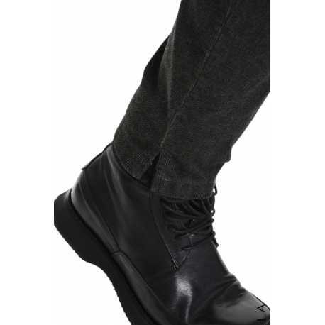 Pantalon costume droit velours Mude taupe La Haine Inside Us Homme M1118 Strasbourg Boutique Online Mode Créateur