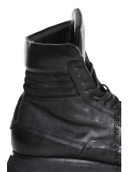 Boots cuir noir La Haine Inside Us Homme 9OM1197 Strasbourg Boutique Online Mode Créateur 