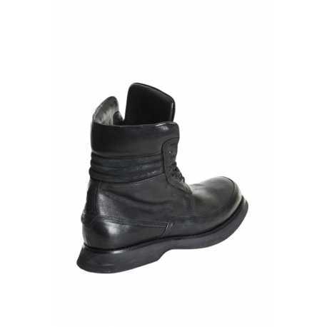 Boots cuir noir La Haine Inside Us Homme 9OM1197 Strasbourg Boutique Online Mode Créateur 