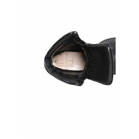 Boots cuir noir La Haine Inside Us Homme 9OM1197 Strasbourg Boutique Online Mode Créateur 