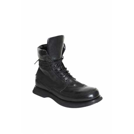 Boots cuir noir La Haine Inside Us Homme 9OM1197 Strasbourg Boutique Online Mode Créateur 