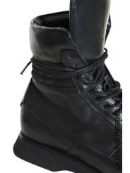 Boots cuir noir La Haine Inside Us Homme 9OM1197 Strasbourg Boutique Online Mode Créateur 