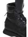 Boots cuir noir La Haine Inside Us Homme 9OM1197 Strasbourg Boutique Online Mode Créateur 
