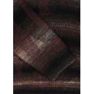 Pull rayé patch fleurs choco noir Paul Smith Homme M1R 555Z T02837 53 boutique Strasbourg vêtement fashion mode