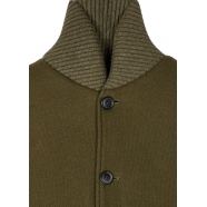 Blouson maille boutons col montant vert Paul Smith Homme M1R 704Z T02472 35 boutique Strasbourg vêtement fashion mode