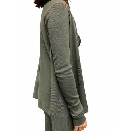 Gilet Wrap Médium vert Bosco Rick Owens Femme RP02E 4642 M 25 Strasbourg Boutique Online Mode Créateur