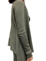 Gilet Wrap Médium vert Bosco Rick Owens Femme RP02E 4642 M 25 Strasbourg Boutique Online Mode Créateur