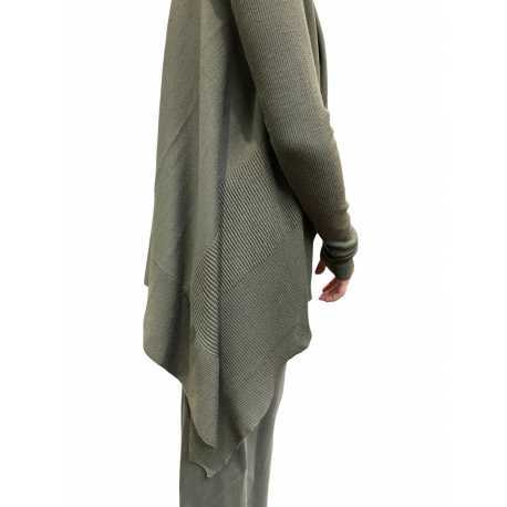 Gilet Wrap Médium vert Bosco Rick Owens Femme RP02E 4642 M 25 Strasbourg Boutique Online Mode Créateur