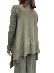 Gilet Wrap Médium vert Bosco Rick Owens Femme RP02E 4642 M 25 Strasbourg Boutique Online Mode Créateur