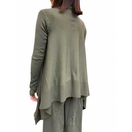 Gilet Wrap Médium vert Bosco Rick Owens Femme RP02E 4642 M 25 Strasbourg Boutique Online Mode Créateur