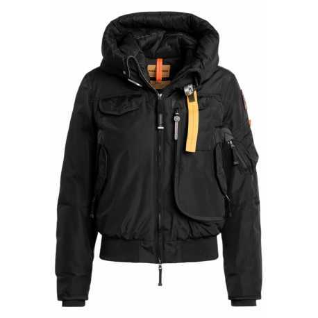 Doudoune Gobi noire PJS Parjumpers Femme 24WPW JKMA31 0541 boutique strasbourg vêtement downjacket online France shop