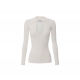 Polo col bijoux milk rayé uni Elisabetta Franchi Femme MK09B DZ9 Strasbourg Boutique Online Mode Créateur 