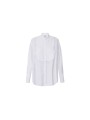 Chemise coton plastron blanc col cassé Elisabetta Franchi Femme CA110 100 Strasbourg Boutique Online Mode Créateur 