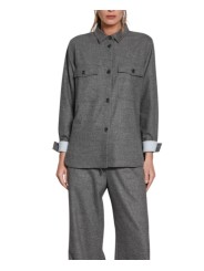 Chemise flanelle grise City field Mason's Femme 4GC34010 MTE178 019 Strasbourg Boutique Online Mode 