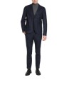 Veste jersey bleu chiné Roma Mason's Homme 9GC3880 MTE852 012 Strasbourg Boutique Online Mode 