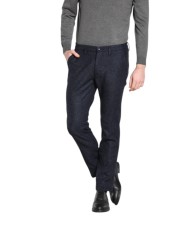 Pantalon chino jersey bleu chiné Torino Jog Mason's Homme 9PF2R5450 MTE852 01 Strasbourg Boutique Online Mode 